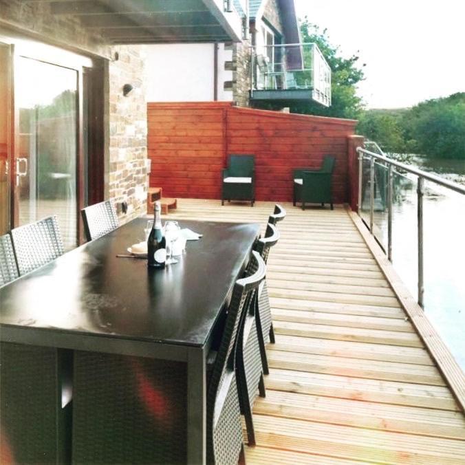 Fistral Hot Tub House For 8 On Retallack Resort New Quay Exterior foto